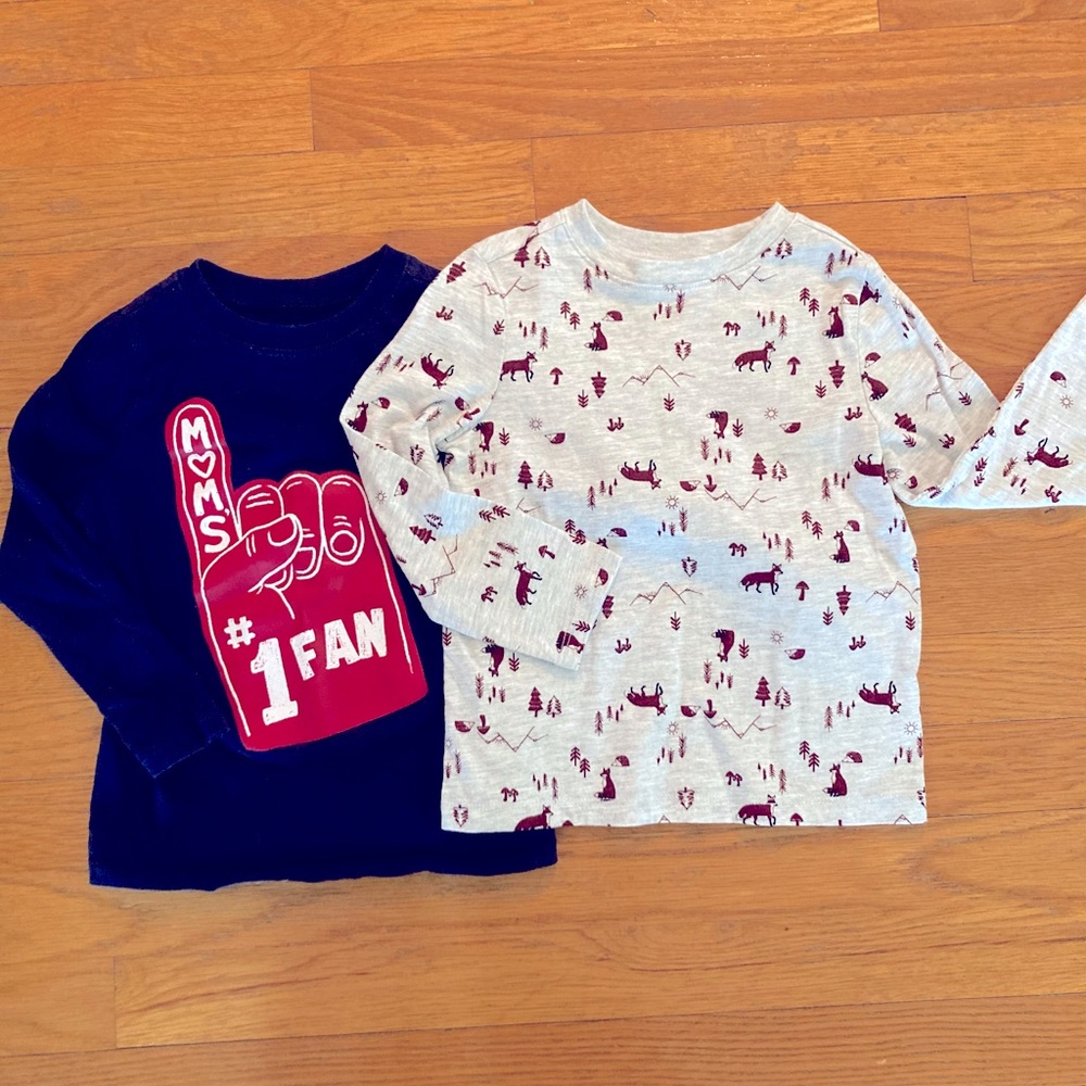 Old navy 🔥bundle 4T boys long sleeve shirts